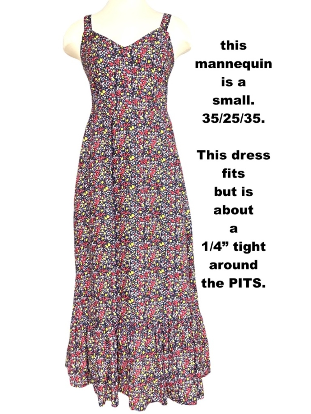 J. CREW Linen Cotton Maxi Dress Size 2 Tiny Floral Strappy NWOT Cottage Prairie
